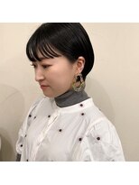 ファヴォリ(favori)&nbsp;【favori　自由が丘】　黒髪コンパクトショート