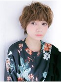面長さん必見☆ふんわりショート☆