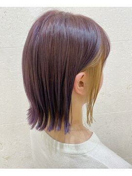 シャンティ 札幌駅前店(Shanti) インナーカラーバイオレット♪  【新濱奈未子】