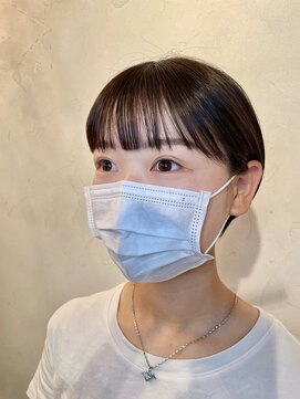 ベレッタ 楠葉店(veretta.) 可愛いさも大人っぽさも演出!ワイドバングショート 喜多朝也