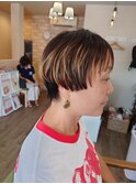 【hair design miel】マッシュショート