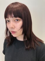 ハイプ(HYPE)&nbsp;【藤沢/辻堂】カシスブラウン/ボルドー/赤髪/暖色カラー