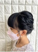 ジュニアヘアセット