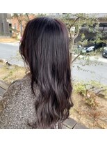 ヘアメイク アージュ 堀南店(hair make age) バイオレットグレージュ