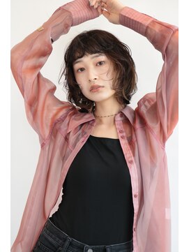 クーラアオヤマ(Cura Aoyama) 顔まわりカット×インナーカラー