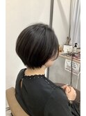 小顔補正立体カット