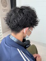 エルベ 千波店(elve) 波巻きミックス巻きパーマ