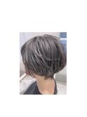 ショートボブグラデーション