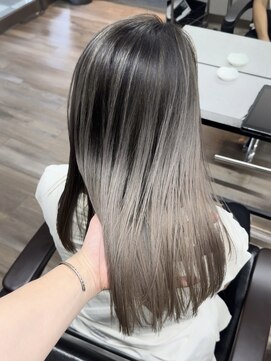 ヴィフ 大船(VIF) バレイヤージュケアブリーチダブルカラー白髪ぼかし脱白髪染め