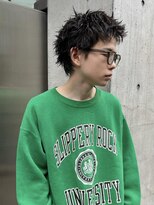 ヒュージ 三軒茶屋(huge)&nbsp;ニュアンスパーマ/メンズカット/眉毛カット