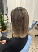 『京都 ルーナヘアー』バレイヤージュ×ボブ草木真一郎