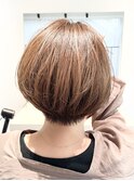 丸みショート/大人ショート/大人ボブ/ショートカット