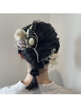 デラメア アンドビヨンドアカデミア(デラメア andBeyond academia) 結婚式和装ヘアアレンジ！