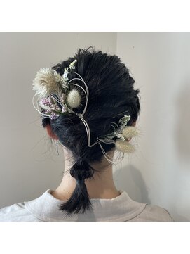デラメア アンドビヨンドアカデミア(デラメア andBeyond academia) 結婚式和装ヘアアレンジ！