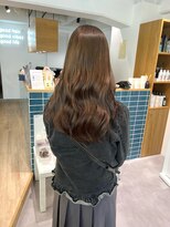 オーシャン(Ocean) 【OceanHair&Life田中愛梨】ブリーチ/マロンベージュ/透明感