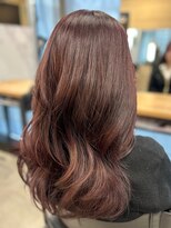 アリュウル 表参道 青山(Allure) ボルドーカラー×レイヤーカット◎矢口