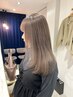 【伊川指名限定】似合わせカット＋透明感たっぷりブリーチなしダブルカラー