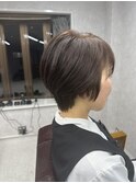 【30~50代】ニュアンスソフトショート/くびれショート