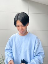 アントワープヘアー(Antwerp hair)&nbsp;メンズセンターパート/ニュアンスデザイン