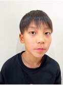 キッズツーブロックマッシュショート