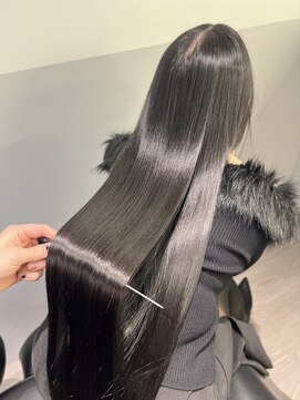 ジーニーホリエ(Geniee horie) -Aesthetic- 129.style- 絹髪/シルク縮毛矯正＆髪質改善ver.