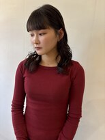 イル(ill)&nbsp;ワイドバング フルバング 前髪カット ミディアム 大須