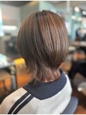 くびれショート［金町駅/金町/白髪染め/髪質改善］