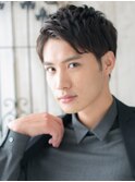ダウンパーマ短髪くせ毛風ベリーショートj与野