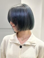 ラック 表参道(LUCK)&nbsp;デザインカラー/ローライト/グリーン/ブラウン/ボブ/ブリーチ