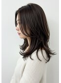 30代40代50代コテ巻きワンカールで仕上げる大人レイヤー髪質改善