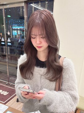 モリオフロムロンドン 大宮店(morio from London) 【坪井】ケアブリーチ ×ミルクティー