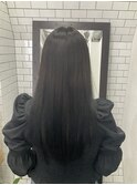 漆黒の艶ブルーブラック