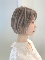 メルバ(Melva)&nbsp;黒髪/ボブルフ/ネビージュ/小顔/ワンレン/水戸/髪質改善/前髪