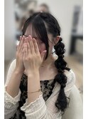 サイド編み下ろし
