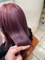 ビーチェ 小岩(Bice) 深みのあるパープルカラーで美人度を格上げ◎ストレートロング