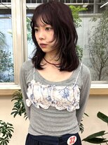 パークレーン アイス イヴェン(park lane ICI yeven)&nbsp;秋カラー◎ブリーチなしダブルカラーレイヤー韓国風くびれYUKI