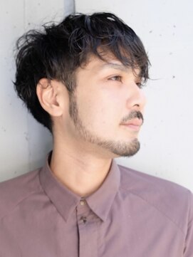 インセプション 銀座(INCEPTION) マッシュパーマスペインカールニュアンスパーマ/ダークアッシュ