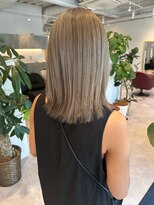 マルフェ 天王寺(marfe)&nbsp;【marfe】ミルクティーベージュ＿ケアブリーチ＿ダブルカラー