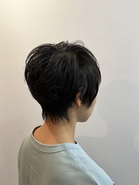 ピュアソウル(Pure Soul) くせ毛を活かす立体感ショート　NYドライカット