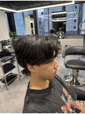 ニュアンスパーマ/メンズカット/メンズサロン/眉毛カット/メンズ