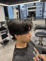 ステラ(STELLA)&nbsp;ニュアンスパーマ/メンズカット/メンズサロン/眉毛カット/メンズ