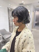 スノッブサンク(Snob ciNQ)&nbsp;ボブパーマ/パーマ女子/カーリーヘア/ゆるふわボブ/ボブヘア