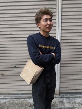 ハイセンス(HISENSE) メンズカットハイトーンカラースパイキーショート【GIA】