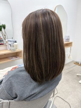ハイライト/レイヤー/レイヤーカット/白髪ぼかし/白髪染め