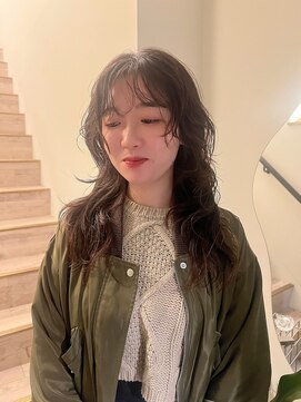 ユニコ(unico) ロング 髪質改善 パーマ 【unico 川崎】工藤梨花