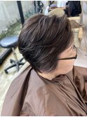 ショートヘア　ミセスヘア