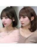 【岡田聖蘭】20代30代40代◎小顔レイヤースタイル