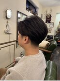 メンズ専門美容師のフェザーパーマ