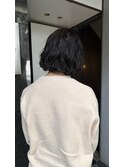 【高橋啓太】ミニボブ × パーマ