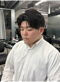 フェザーパーマ/曲がる縮毛矯正/メンズサロン/メンズ/眉毛